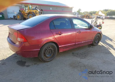 2006 Honda Civic Lx z USA, uszkodzony, nr VIN 2HGFA16516H508029